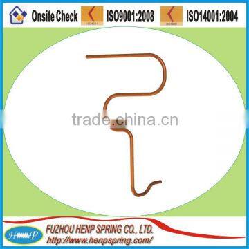 beryllium copper spring clips