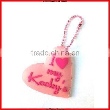 lovely heart key finder daily ornament free design keychain