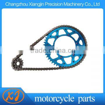 cnc machined motorcycle 7075 T6 aluminum chainwheels