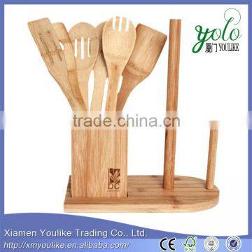 7 - Piece Home Kitchen Tools Bamboo Cooking Utensil Set                        
                                                Quality Choice