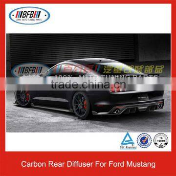 Car Bumper Diffusers Carbon Rear Diffusers For Ford Mustang 2015 photo-3