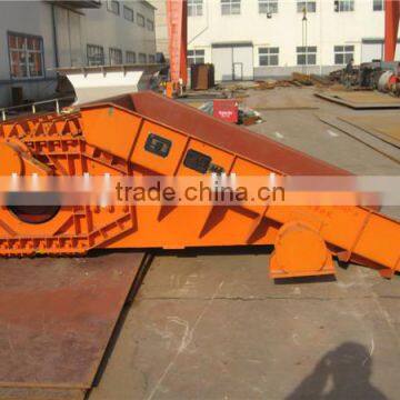 Hanging type vibro feeder for coal feeding