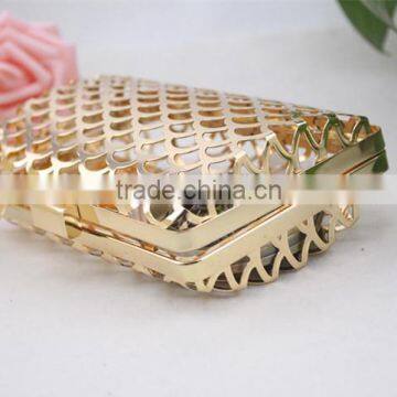 Shiny Gold Metal Frame for Ladies Handbag photo-2