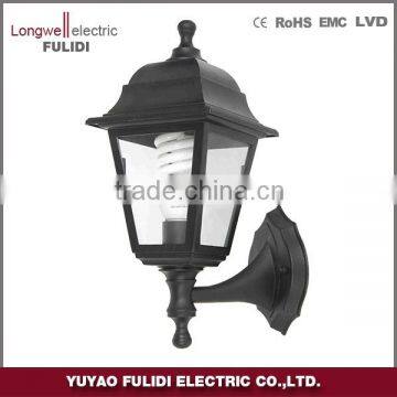P401 outdoor plastic wall light/cheap and classical garden lantern post lamp