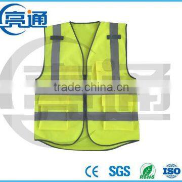 Security Protection High Visibility Reflection Wholesale Safety Vest photo-2