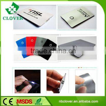 Multi-color Promotion Gift 2 LED Plastic Led Business Card Light photo-4