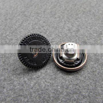 2pcs Set Shank Button casual metal jean button