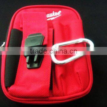 600D Polyester Durable Red Man Waist Tool Bag