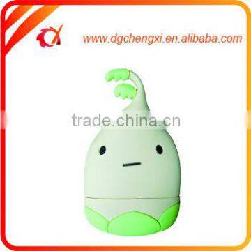 Promotional Fashion Cute Animal Soft PVC Usb Flash Drive In 16GB