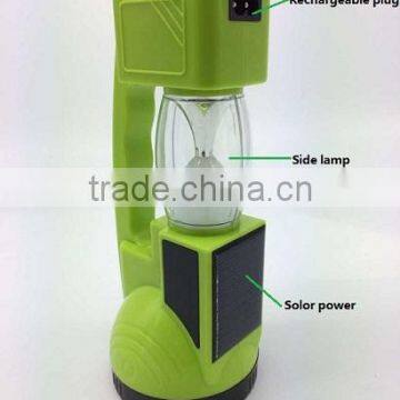 Durable super spotlight rechargeable camp[ing light with 1W torch function