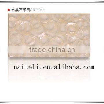 ZhongShan Decorative Acrylic Resin Sheet Laminate with Crushed Glass