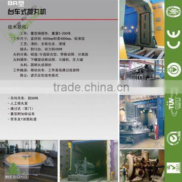 Cleaning And Strengthening Machine Trolley Type Shot Blasting Machine For Sale