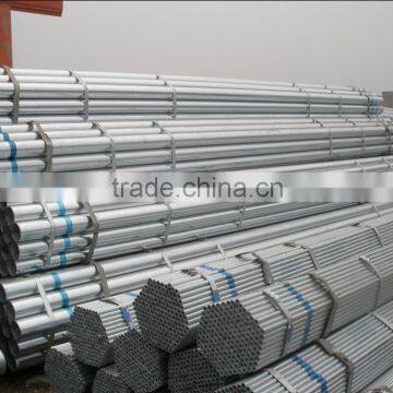 hot dip galvanized welded low carbon steel tube price