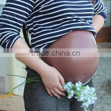 free shipping!!!comfortable artificial belly,1500g fake silicone belly for actors for 4~5 month pregnant