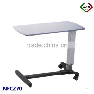 NFCZ70 Adjusting portable over bed table, hospital over bed table