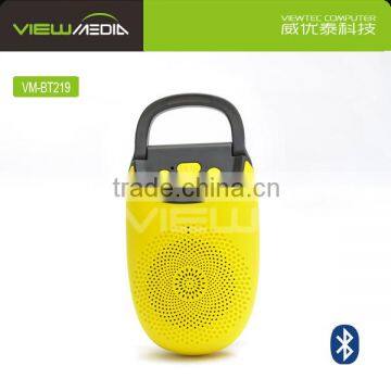 VM-BT219 flat bluetooth speaker with remote shutter