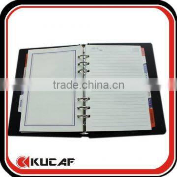 Custom A5 Aluminum notebook spiral agenda planner