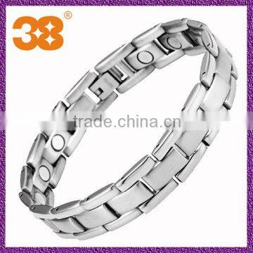 Energy Silver Bracelet Made with Magnetic