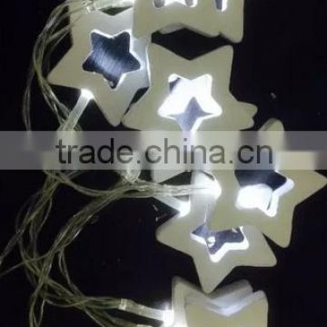 2016 holiday lighting new designed christmas battery controled string light with varied shapes new led string light