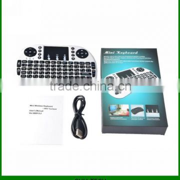 Wireless mini Keyboard 2.4G with Touchpad for PC android TV