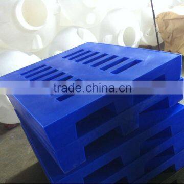 Euro standard single faced grid surface plastic pallet