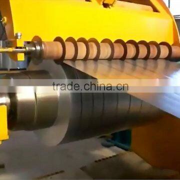 Full Automatic Steel Sheet Coil Slitting And Rewinding Machine Galvanized Steel Coils Slitting Line