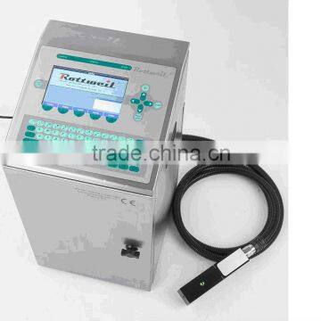 Inkjet automatic batch code and expiry date printing machine for bottle