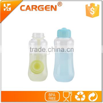 Special shape plastic kids sport plastic water bottle