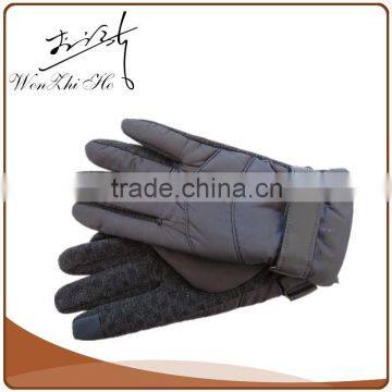 Manufacturer Down Cloth Cotton Gloves With Rubber Dimples