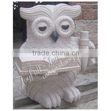 Stone Carvings Owls