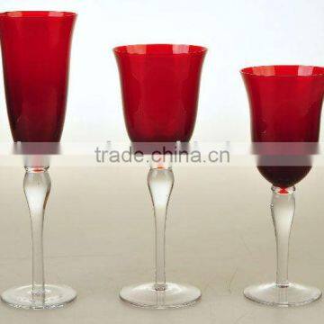 wholesale Colored wine glasses