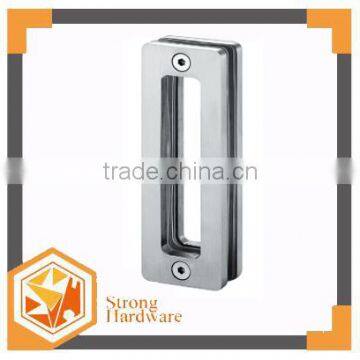 BH-7 Rectangle shape bathroom glass door handles, sliding glass door handle hinge