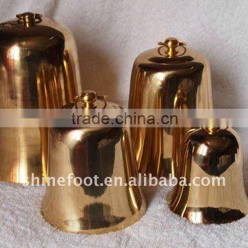 6.4" brass bar bell ,Percussion bell (A087)