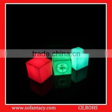 Colour Changing Led Cube Shape Light Lamp for Wedding Decoration photo-2