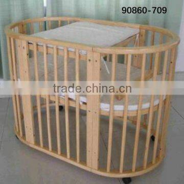 wooden bed new born baby bed wooden baby bed 90860-709