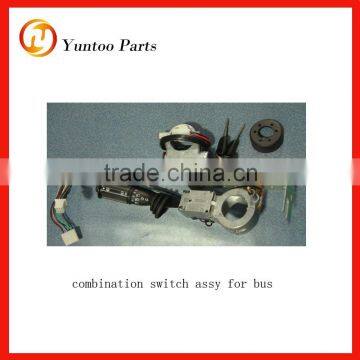 ignition switch and light controller combination switch