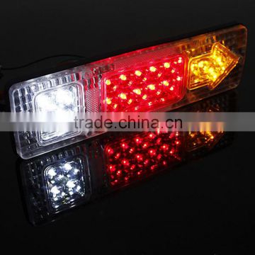 LED Tail Brake Light Turn Signal Reverse Backup Rear Lamp Car Truck Trailer Stop Rear Reverse Auto Turn Indicator Lamp