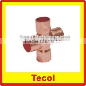 copper cross fittings