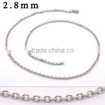 stainless steel long chain necklace jewelry(VN20054)