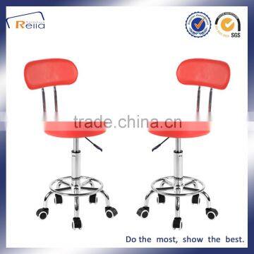 Swivel Beauty Bar Chair With Wheels for Sales