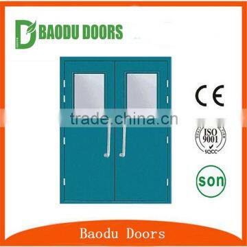 2016 New Style Cheap Security Exterior Steel Door Commercial Double Steel Doors photo-6