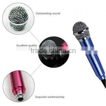 Wholesale Price Mini Microphone for Mobile Phone Karaoke Singing Microphone With Good Quality photo-2