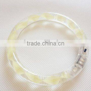 Fashion Acrylic Led Bangle Bracelet photo-3