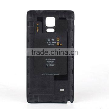 TI Chip Qi Standard wireless charging case wth receiver for Samsung Galaxy Note 4