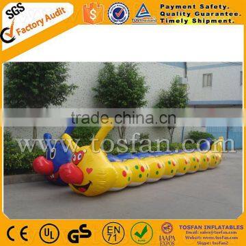 Funny inflatable floating PVC water caterpillar A9051A