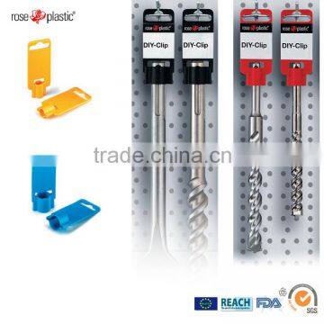 Stock Available PP Plastic Clips for Mansory Drills or Drilling Bits Packaging SDS Clip photo-5