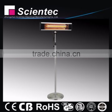 Scientec Fashion Design Hot Sale Stainless Stain Stand Patio Heater Manufacture