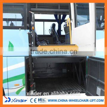 WL-T Rotating Electric Hydraulic Coach Wheelchair Lift for Tourist Bus