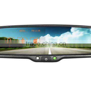 4.3 inch GPS Navigation car rearview mirror germid with Bluetooth for all cars