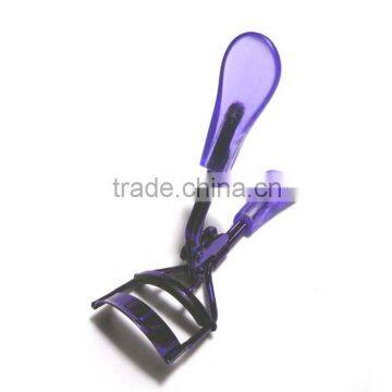 Purple Transperant PS handle, Purple electropherosis carbon steel Eyelash curler